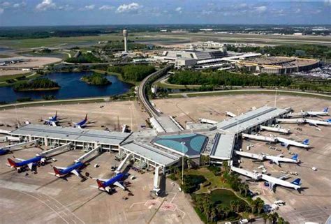 Sanford airport - Orlando Sanford Airport Parking options: All parking facilities can be reached from Airport Blvd, which in turn can be reached from Toll road I-417, exit 49 (Sanford Avenue). An accessible shuttle bus to/from the parking lots is available in front of the passenger terminal . 